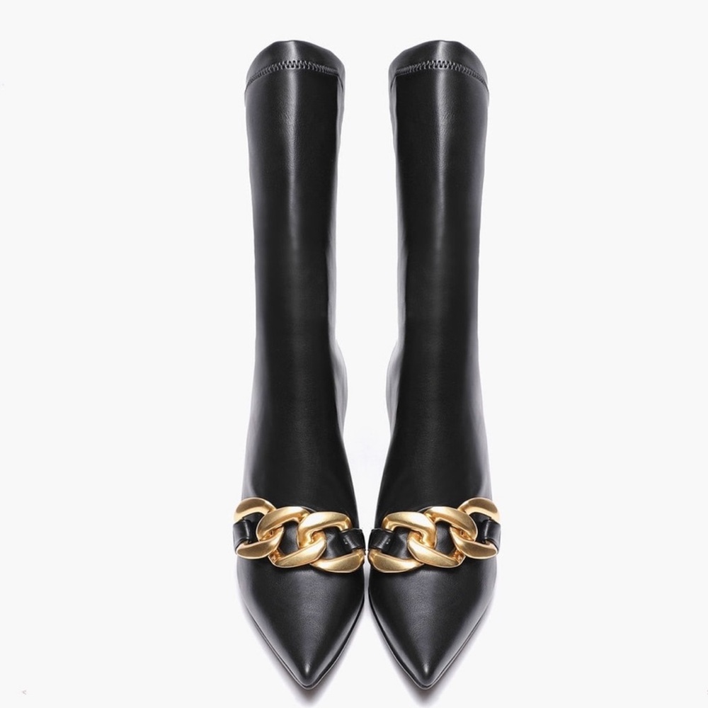 Saint G Rosalie Stretch Nappa Leather Boot